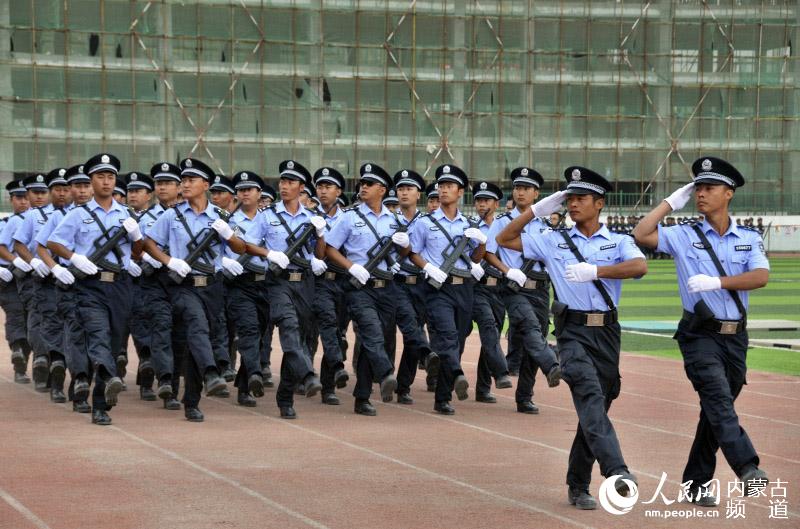 全区首次检察机关司法警察大练兵打响