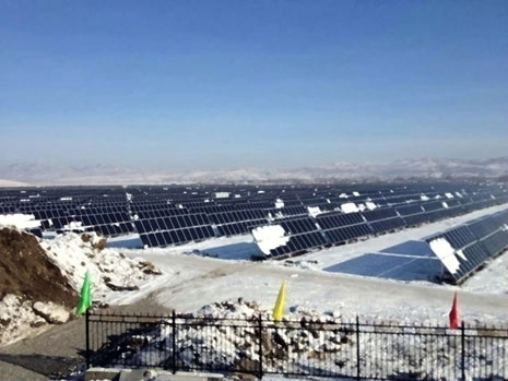内蒙古自治区兴安盟首座光伏电站并网运行