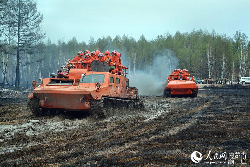 内蒙古大兴安岭毕拉河林业局草甸森林火灾蔓延
