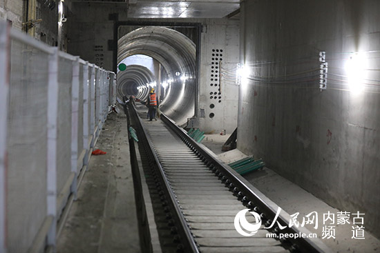 呼和浩特市地铁1号线将于11月26日全线洞通