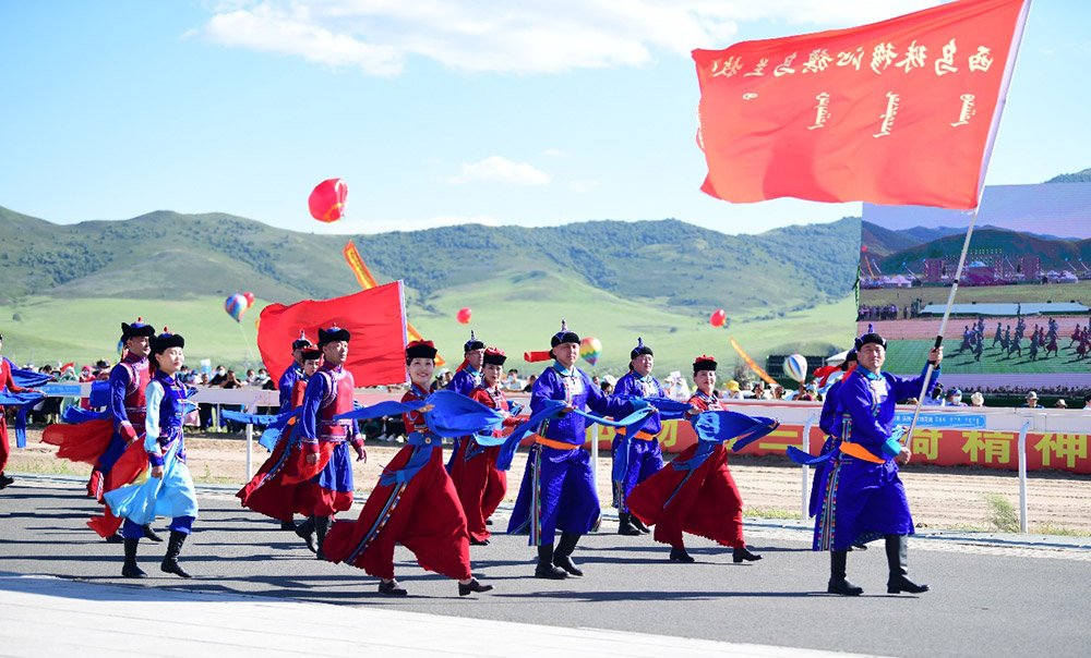 第九届内蒙古自治区乌兰牧骑艺术节暨2022·兴安盟那达慕开幕式