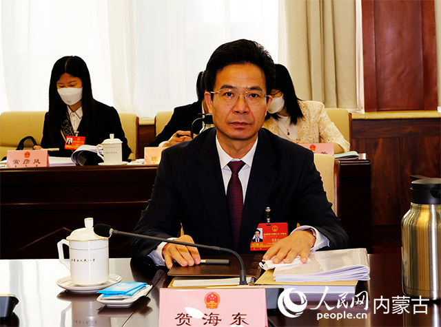 贺海东：实施“强首府工程” 实现“首起来”目标	   1月12日，自治区人大代表、呼和浩特市委副书记、市长贺海东参加他所在的自治区十四届人大一次会议呼和浩特市代表团审议。［查看详细］