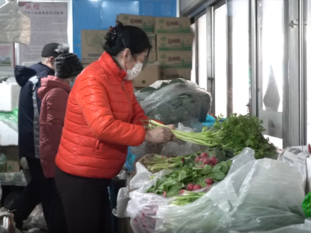 黄河市场各类物资供应充足