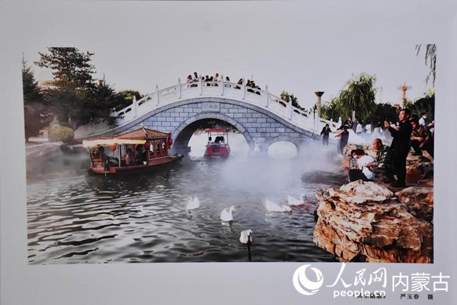 现场摄影作品《其乐融融》。实习生 拓宇婷摄