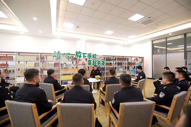 讀書分享活動現場。