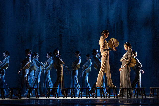 舞剧《永不消逝的电波》剧照。《永不消逝的电波》剧组供图