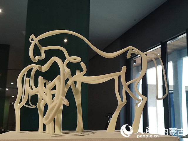 展館展品圖。實習生 楊光攝