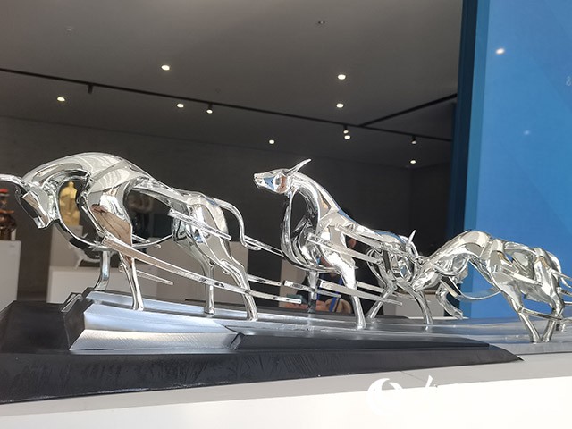 展館展品圖。實習生 楊光攝