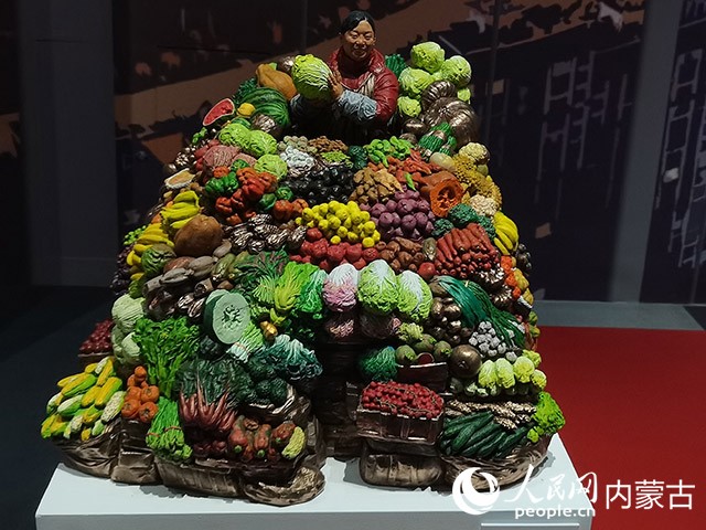 展館展品圖。實習生 楊光攝