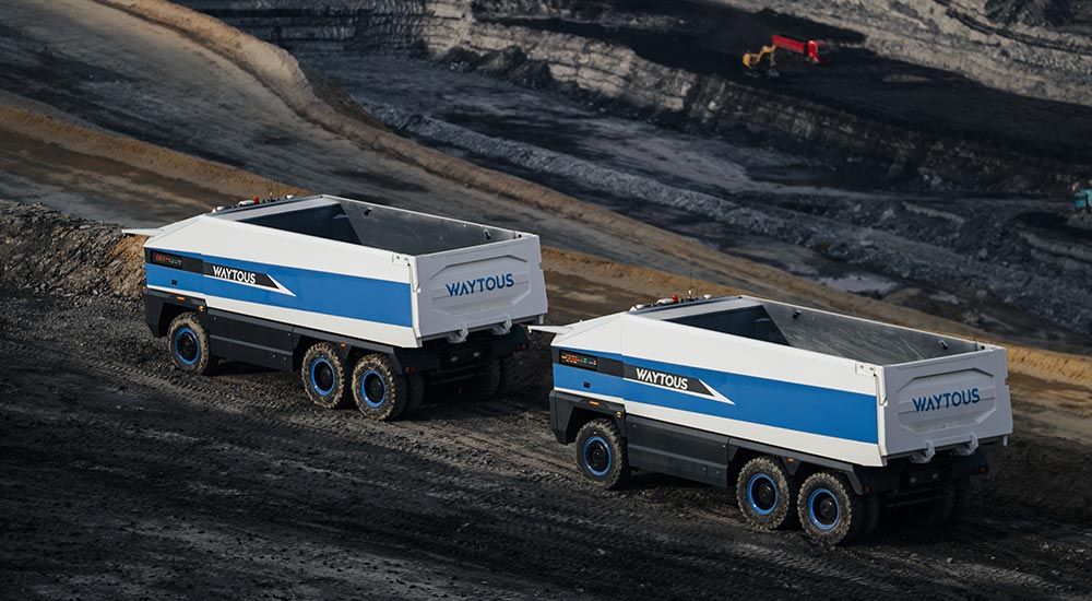 國內首台新能源礦山智能運載機器人“載山”研制成功並在鄂爾多斯騰遠煤礦投入運行