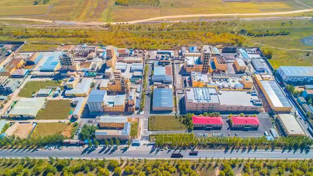 內蒙古三愛富萬豪氟化工生產基地