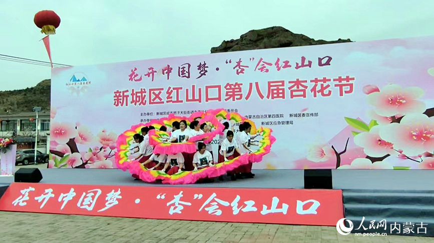 活动现场表演。实习生 张嘉欣摄