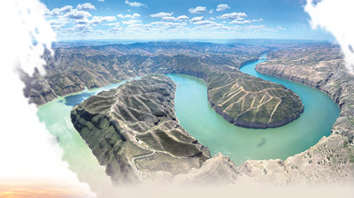 內蒙古自治區准格爾旗黃河大峽谷。張 棖 李 穎攝影報道