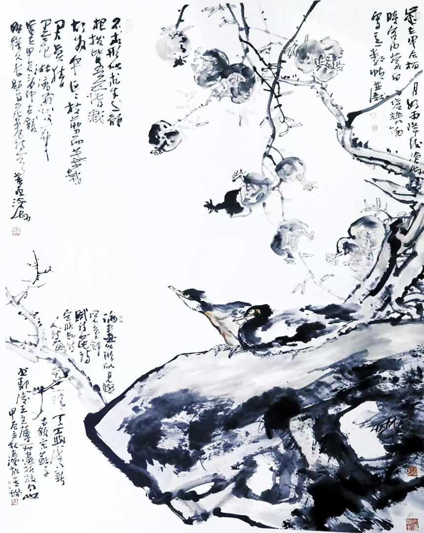 尹沧海《不求形似求生韵》
