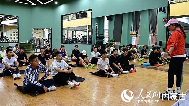 训练营活动现场。人民网记者 寇雅楠摄