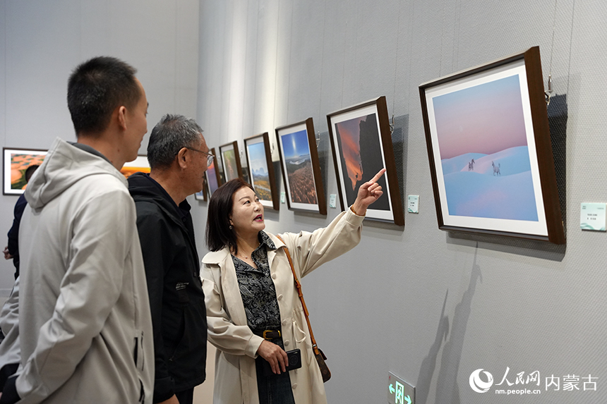 展出現場。人民網記者 趙夢月攝 