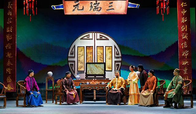 演出现场。宣艳摄