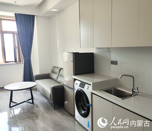 青城青寓香林郡店内景。呼和浩特市住房保障服务中心供图