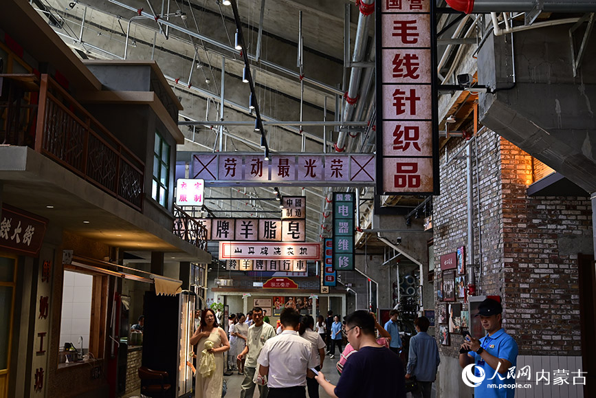 “包棉1958”舊工業遺址“煥”新顏。人民網記者 寇雅楠攝