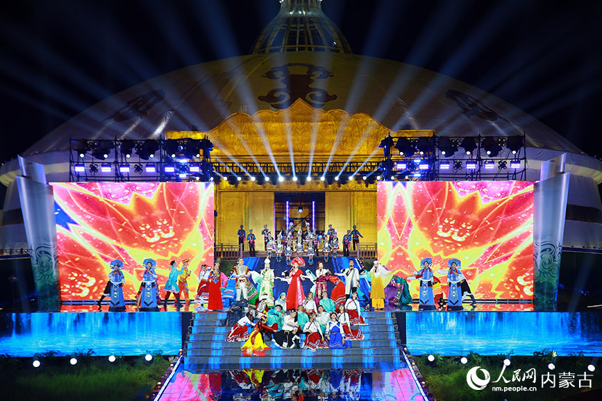 2025年中国原生民歌节在内蒙古自治区呼和浩特市开幕。主办单位供图