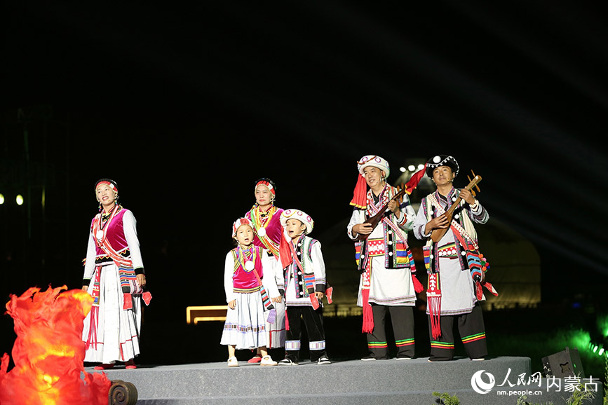 2025年中國原生民歌節在內蒙古自治區呼和浩特市開幕。主辦單位供圖