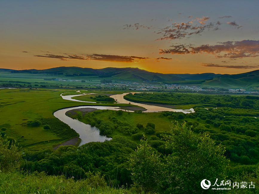 免渡河國家濕地公園河網密布。實習生 張雅新攝