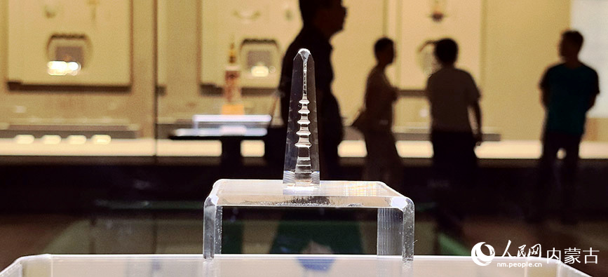 辽代历史文化博物馆展品。实习生 董昱摄