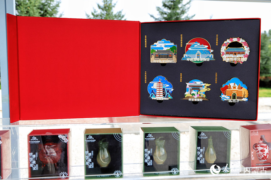 现场展示。实习生 韩飞月摄