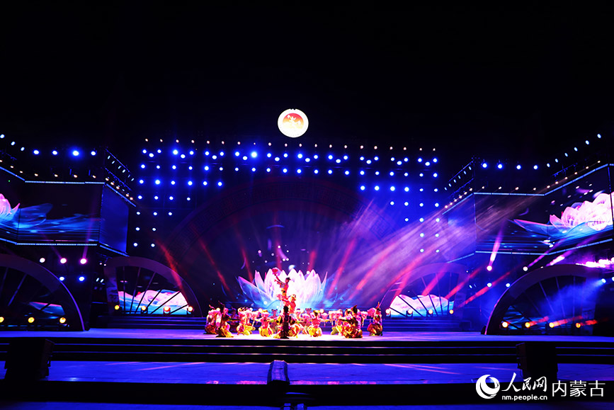 演出现场。实习生 王伊蕊摄