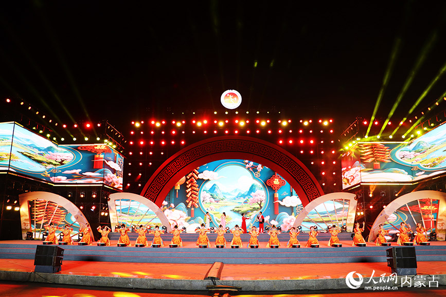 演出现场。实习生 王伊蕊摄