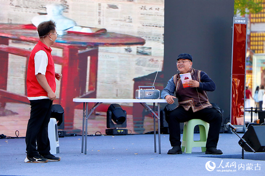 活动现场。实习生 王伊蕊摄