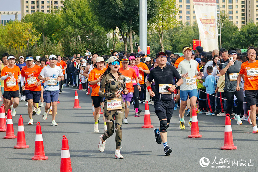 比赛现场。人民网记者 张雪冬摄