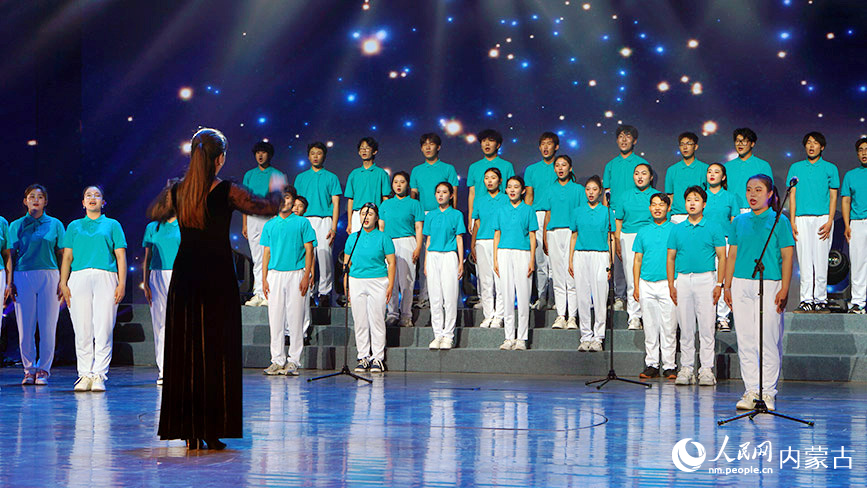 晚会演出现场。人民网记者 齐浩男摄