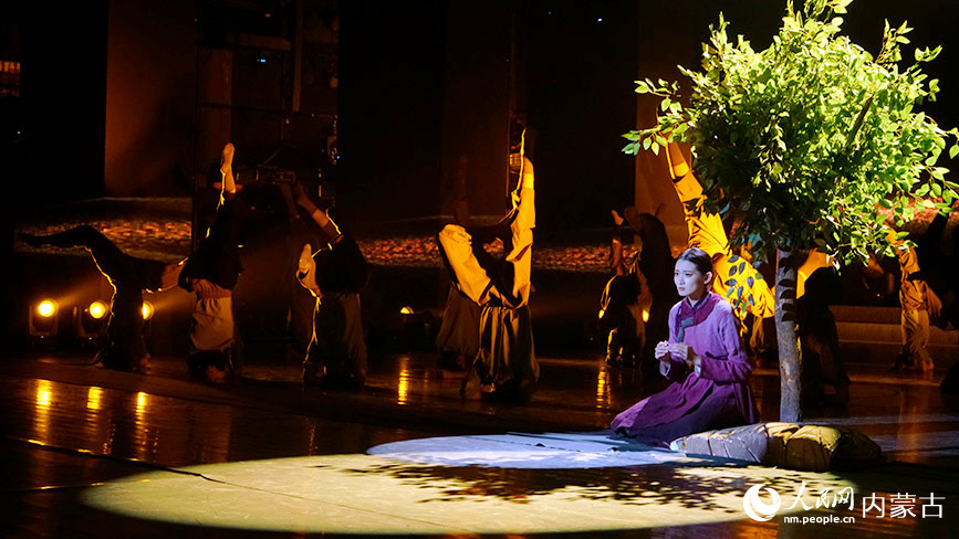 晚会演出现场。人民网记者 齐浩男摄