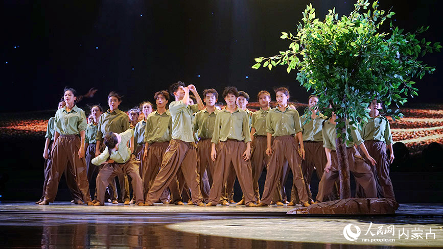 晚会演出现场。人民网记者 齐浩男摄