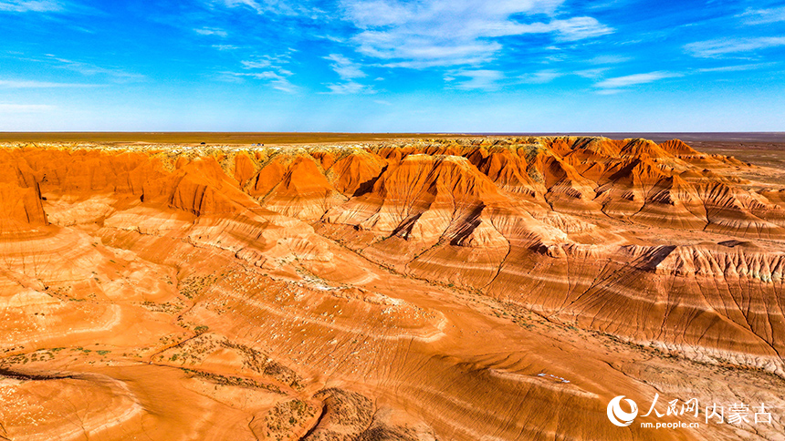 红崖台地景观。王正摄