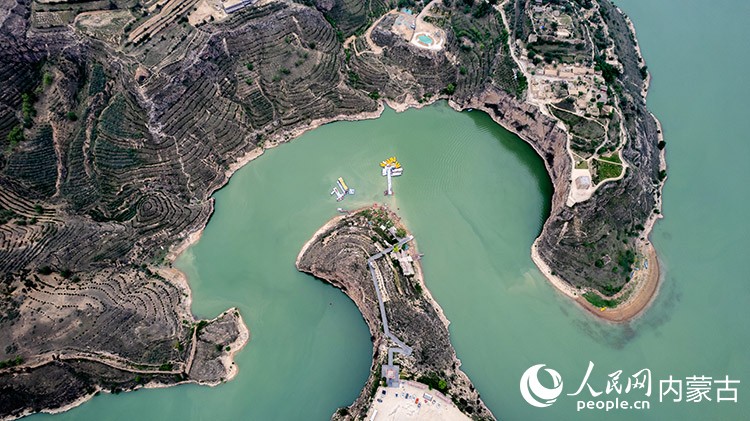 老牛湾黄河大峡谷积极发展文旅项目。王劭凯摄