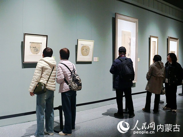 展览现场。实习生 刘迎雪摄