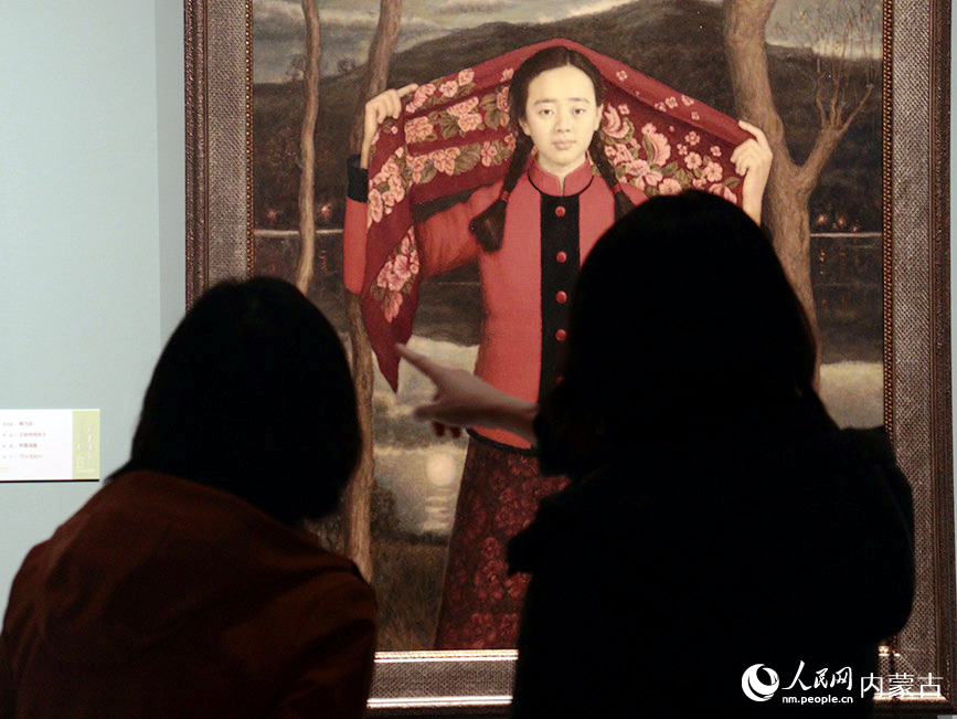 联展现场。实习生 刘迎雪摄