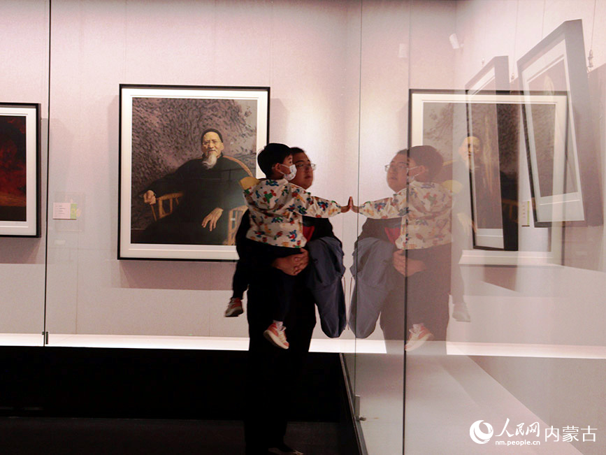 联展现场。实习生 刘迎雪摄