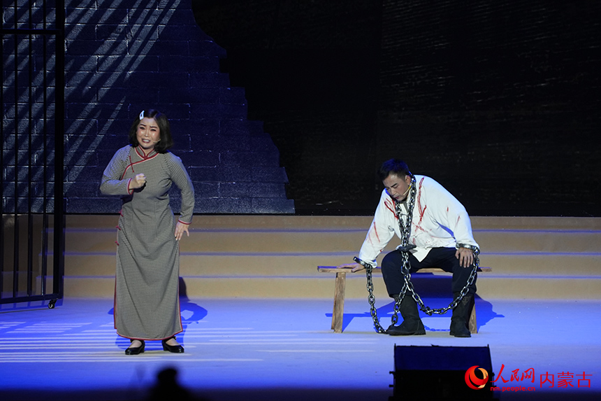 演出现场。人民网记者 张雪冬摄