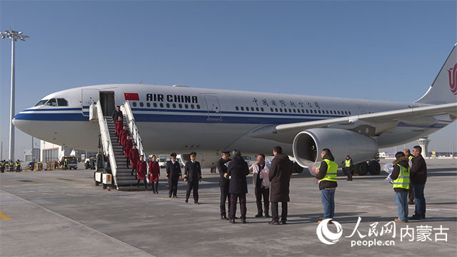 试飞现场。受访单位供图