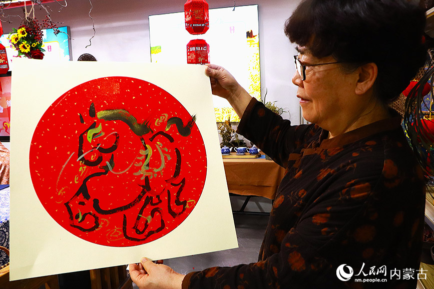 作品展示。實習生 牛子萌攝