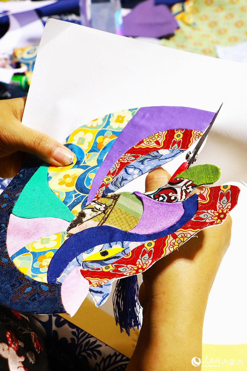 民間制作技藝展示。實習生 牛子萌攝