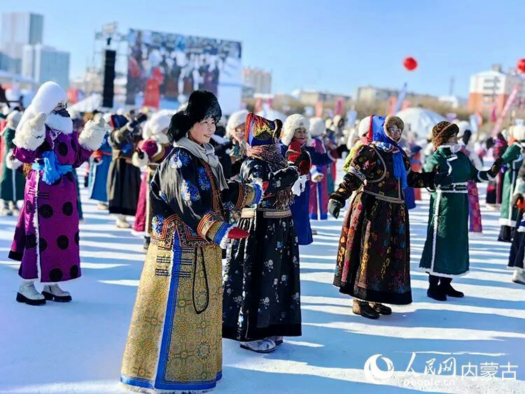 冰雪那達慕現場。人民網記者 富麗娟攝