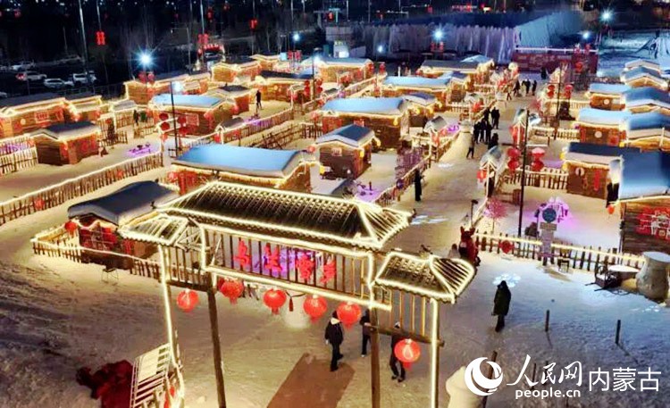 “烏蘭雪鄉”。烏蘭察布文旅體供圖
