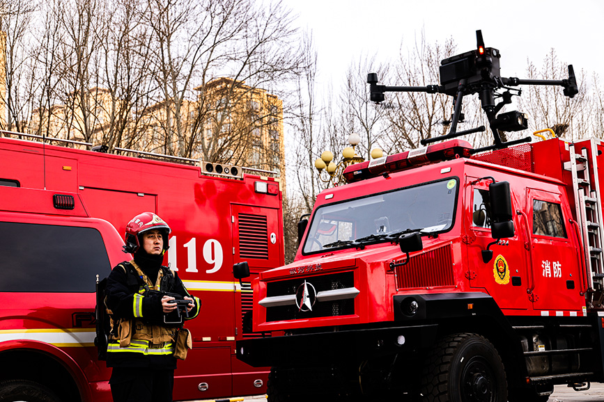 无人机救援演练