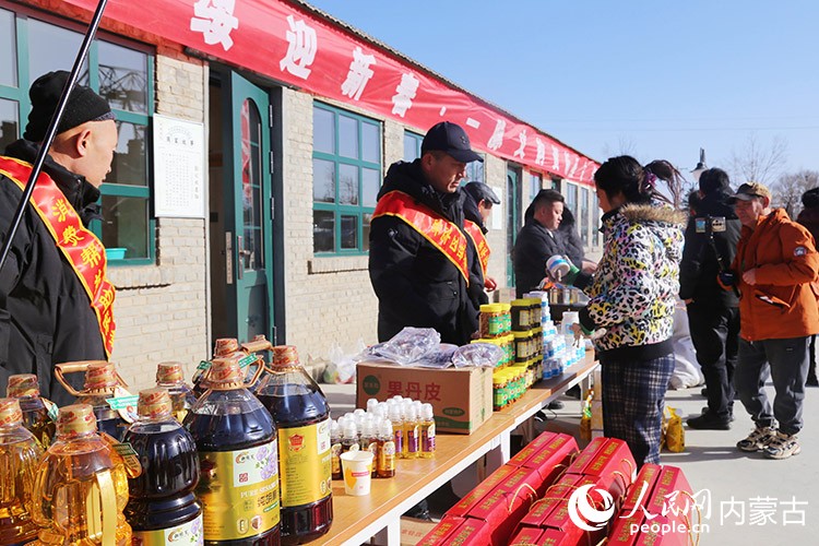 年貨市場。賽罕區融媒體供圖