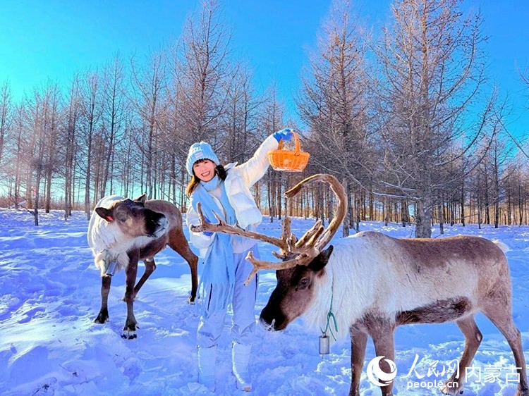 敖魯古雅使鹿部落。內蒙古文旅集團供圖