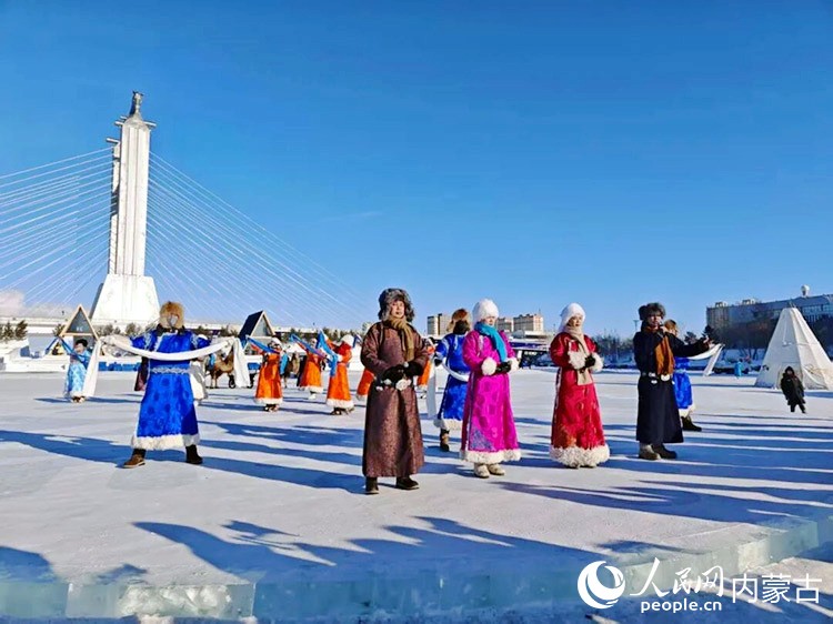 “天天那達慕”現場。內蒙古文旅集團供圖